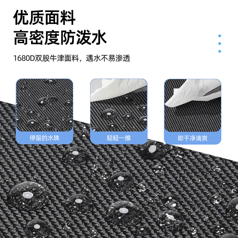 RLSOCO Baohua Weijian Pi8 protective case B&W hifi in-ear Bluetooth headset storage bag pi8 headphone protective hard shell Baohua Weijian Pi8 protective hard shell bag - black