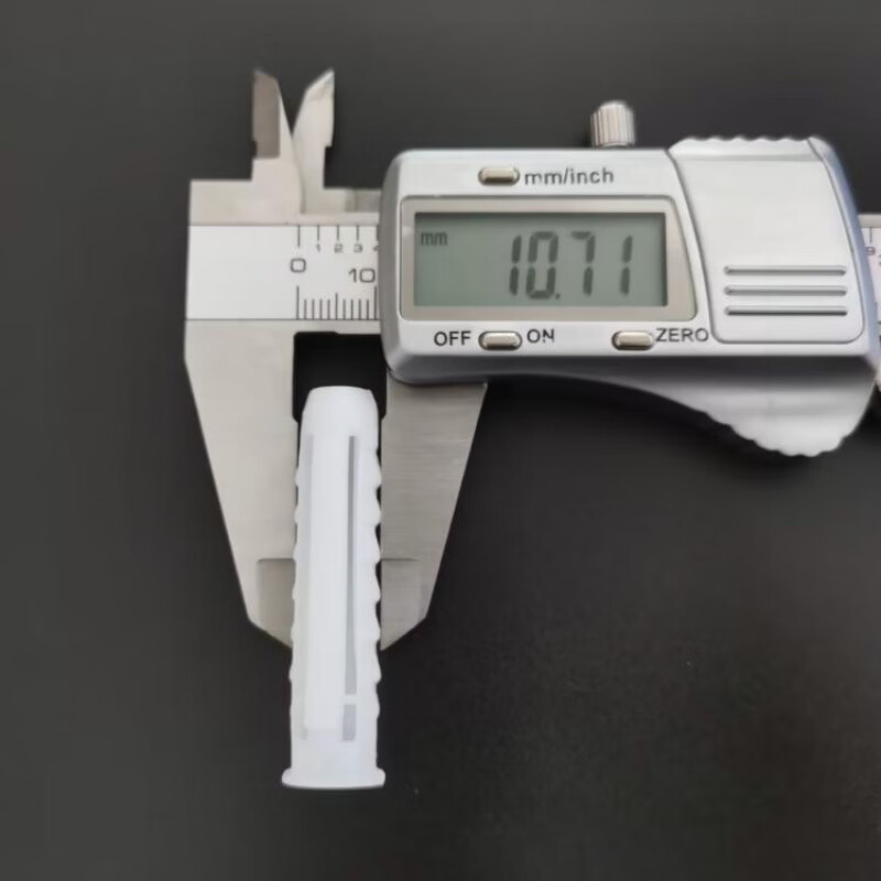 Ye Yu LCD TV mount expansion screws thickened plastic expansion tube nails TV bracket expansion thickening screws 10mm plastic tube 8mm screws-8 sets