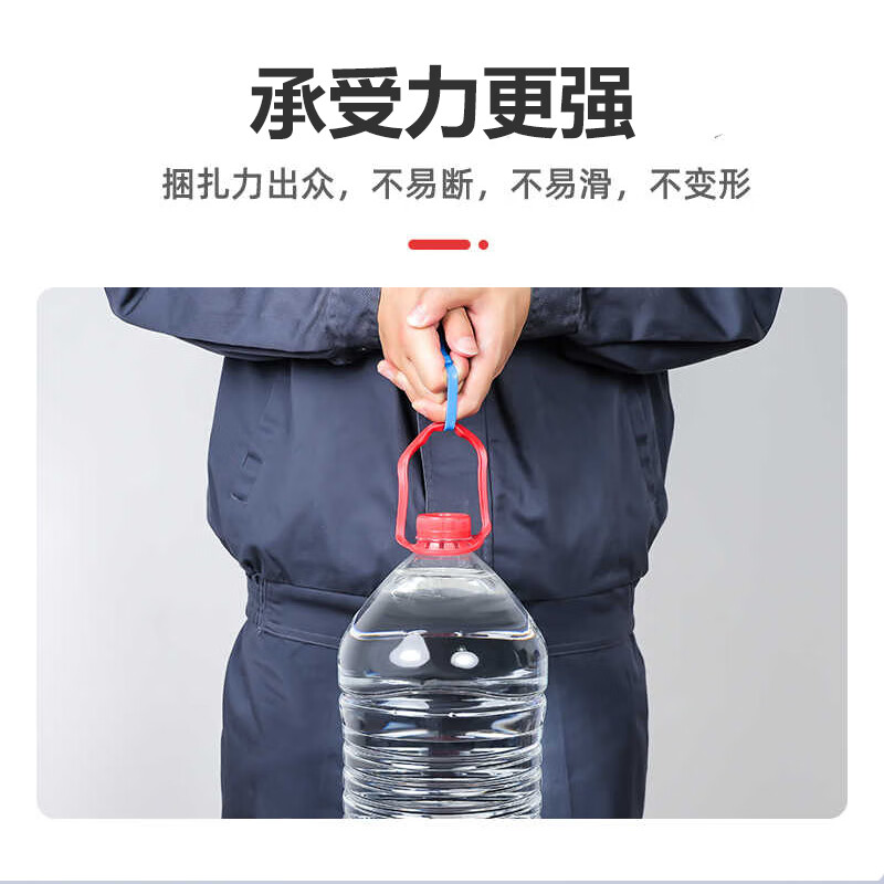 Beifote live buckle nylon tie, releasable tie, reusable plastic cable tie, colorful tie, mixed 5*150mm, 100 pieces