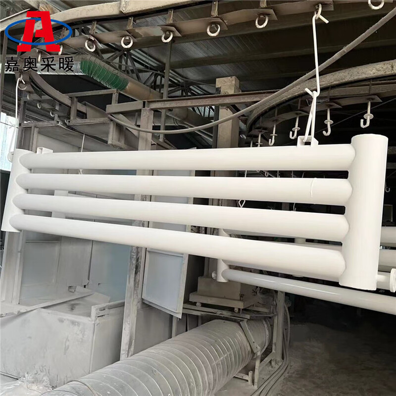 Wen Yijia customized farm radiator industrial steel smooth exhaust pipe radiator hot water type smooth exhaust pipe radiator concentrated silver powder custom size 1