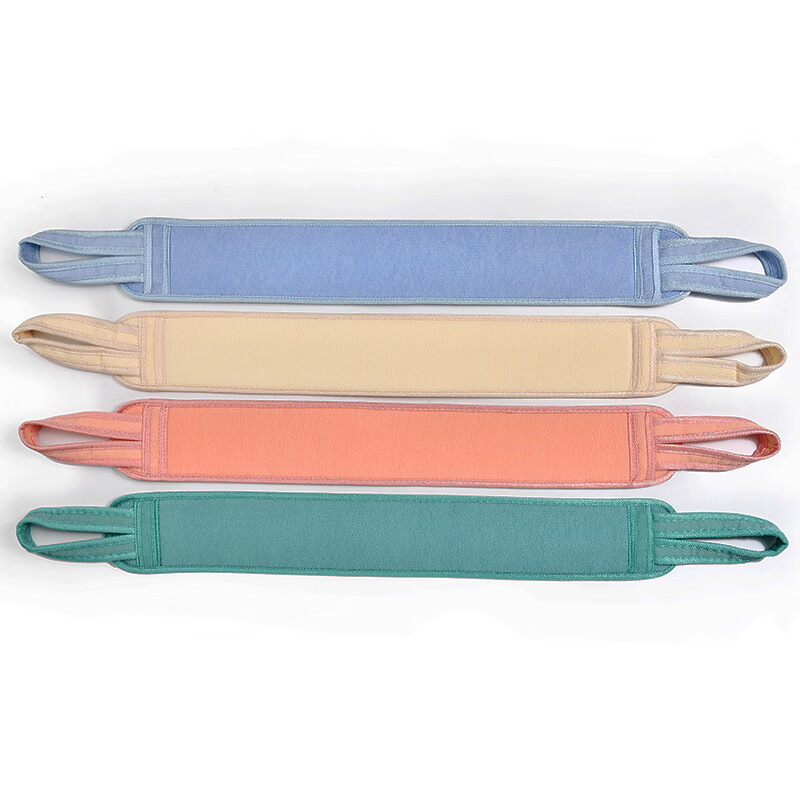 Fat Donglai's same style bath towel with back strip, thickened bath towel, adult long mud bath towel, men's and women's back rub strip, blue back rub strip