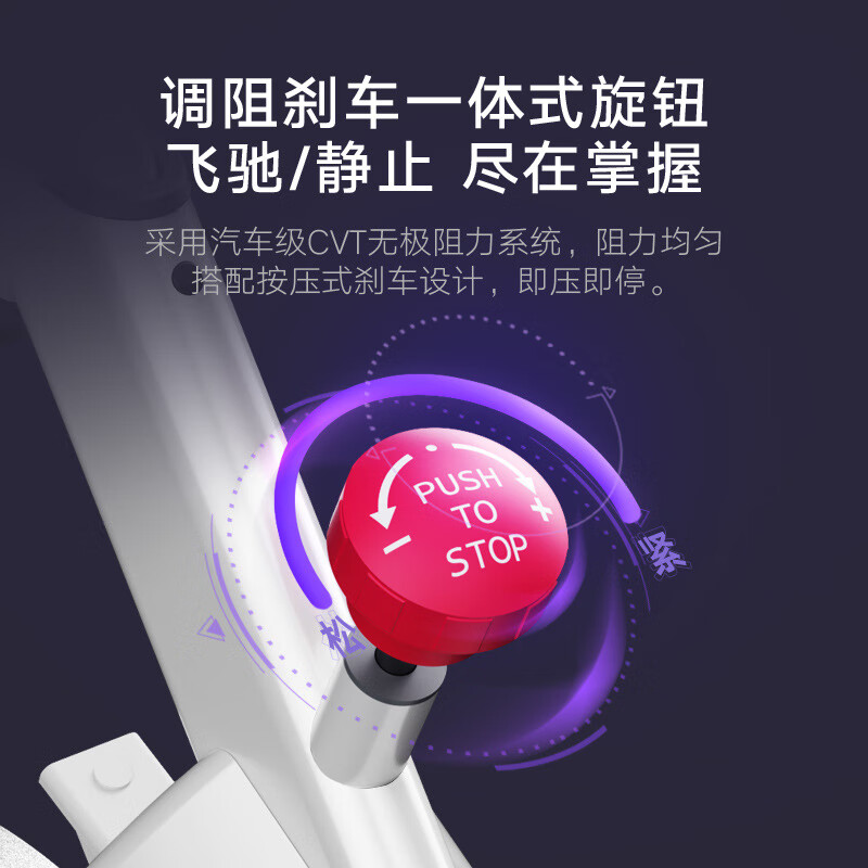 Xiaomi Shi Spinning Bike Home Exercise Bike Sports Equipment Indoor Bike Fitness Bike Fitness Equipment Black APP Model