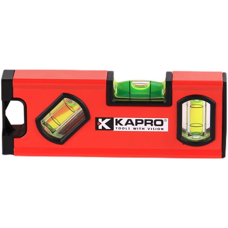 KAPRO Israel kapro Cape Road level strong magnetic high-precision mini pocket small thickened drop-resistant aluminum alloy 771 10cm strong magnetic 2 level bubbles