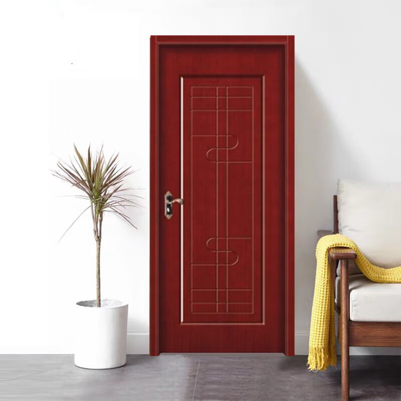 Thai oak door bedroom door painted door sliding door room door interior door solid wood door walnut log door custom rubber wood solid wood painted door 1