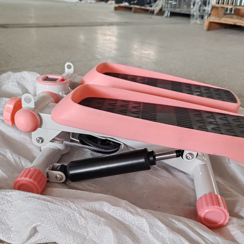 Mini stepper home sports slimming waist jogging multifunctional stepper climbing machine fitness equipment mini rose pink