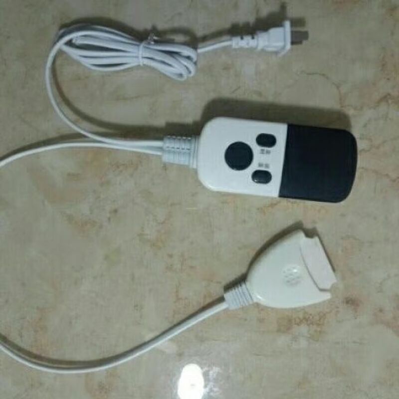 Nine-speed timer switch thermostat four-hole thermostat red bean bag plug-in high-power four-core plug-in old style 4-hole plug stepless temperature regulation high-power four-core plug-in