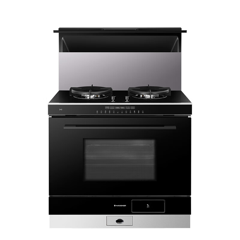 Martian integrated stove ET36BC integrated stove integrated steaming, grilling and frying steam oven integrated machine range hood gas stove natural gas left exhaust