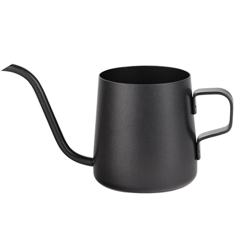 Ruolin ins mini hanging ear hand brewing coffee pot 304 stainless steel long mouth narrow mouth pot free laser engraving ear hanging hand brewing kettle 250ML original color scale version