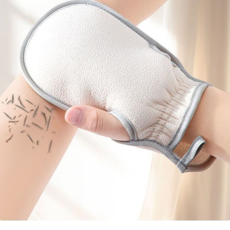 Special double-sided bath towel for women, strong decontamination, no harm to the skin, no pain in the mud, adult bathing household use, off-white, painless mud rub + no harm to the skin