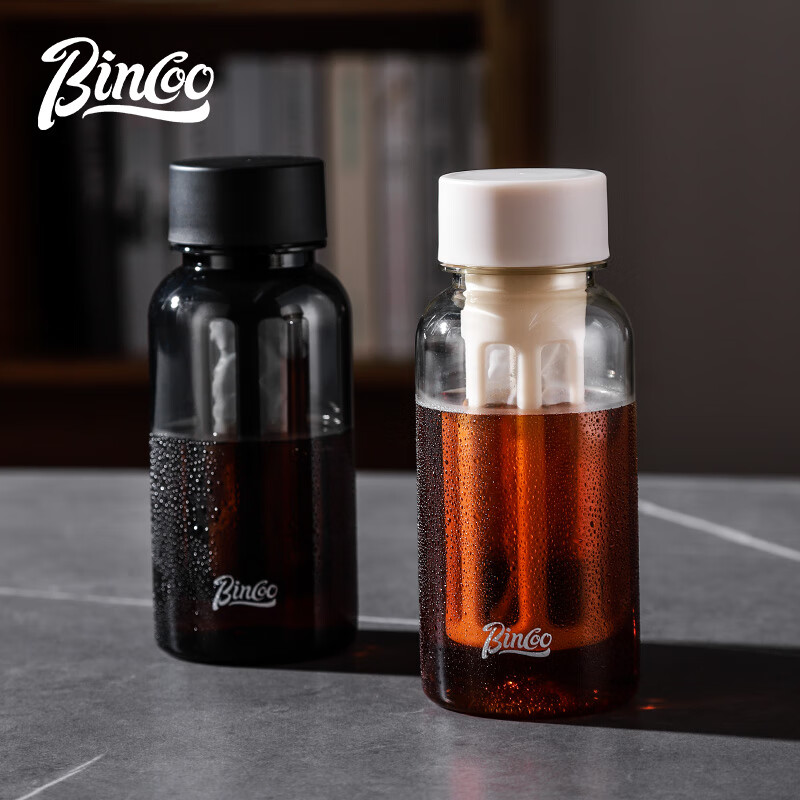 Bincoo coffee cold brew pot household cold brew bottle cold brew fruit teapot handy coffee cup high temperature resistant portable