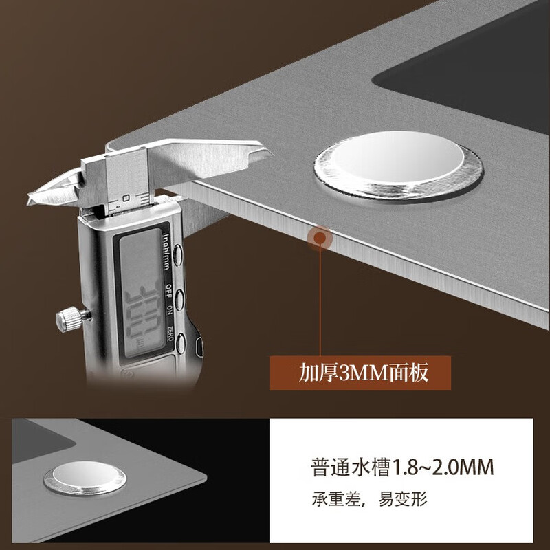 Home kitchen gun gray nano SUS304 stainless steel handmade sink large single-slot under-counter wash basin round faucet package gun gray 750X450mm