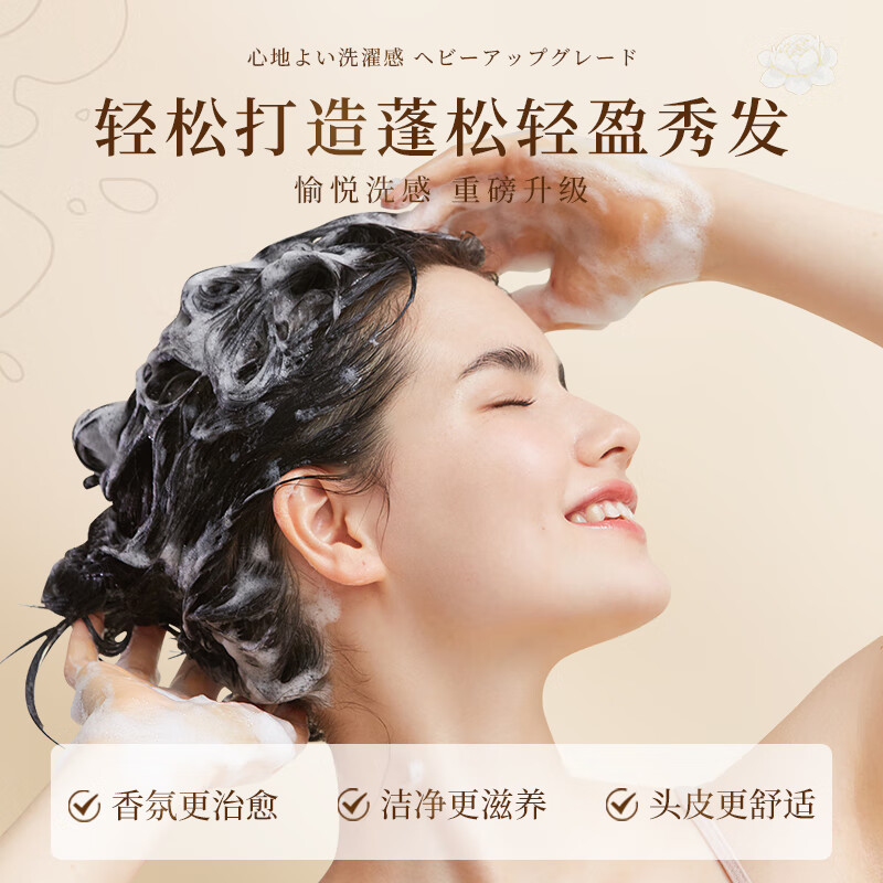 SEEDONVEUR White Tea Cold Fragrance Shampoo + Conditioner for Men and Women Long-lasting Fragrance Oil Control Anti-Dandruff Smooth Care Set 1000ml