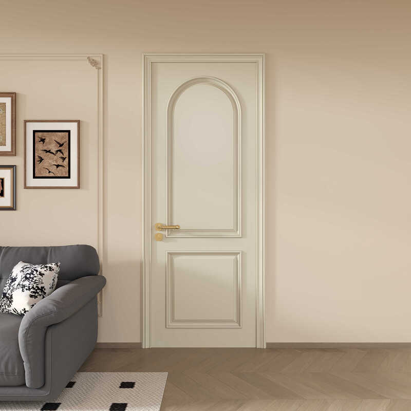 Wen Yijia whole house wooden door French room door set door solid wood painted door home bedroom interior door package installation Customized deposit upon request