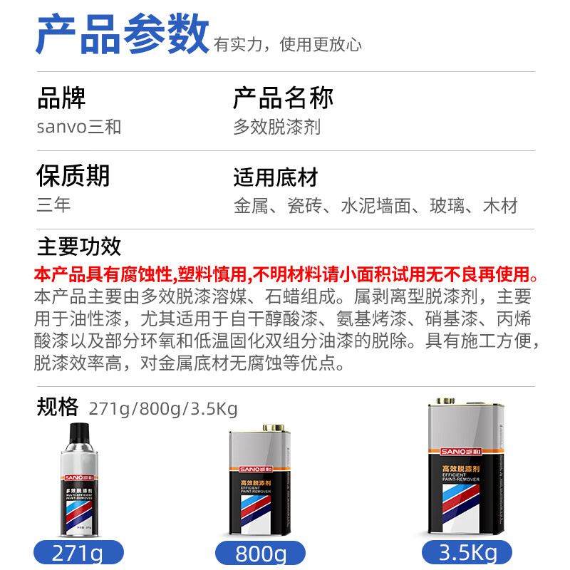 Sanhe Multi-effect Paint Remover Powerful Paint Remover Paint Remover Flying Paint Remover Paint Remover Metal Wood Thinner Paint Washing Water Model H120 400ml/bottle