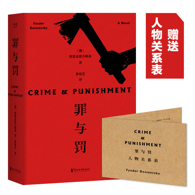 Complimentary character relationship chart Crime and Punishment Dostoyevsky’s works Recommended version by criminal law teacher Luo Xiang The origin of crime themes in American dramas World famous novels of Russian literature