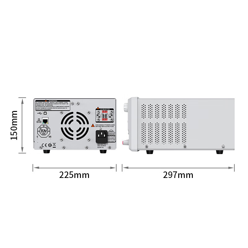 SIGLENT SPD3303X programmable linear DC regulated power supply, three channels 220W, three channels independently controllable