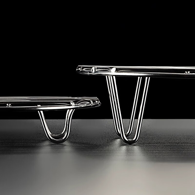 Onlycook316 stainless steel household steamed bun steaming vegetable grate rice cooker water-proof steaming sheet-316 steaming rack high feet 14cm