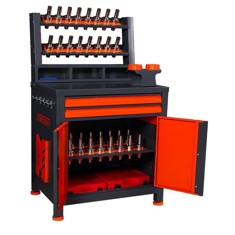 Kezitu CNC machining center heavy-duty CNC workbench BT40 tool cabinet BT50 bench bench HSK tool handle management rack G1 heavy-duty bench bench HSK50 gift pack