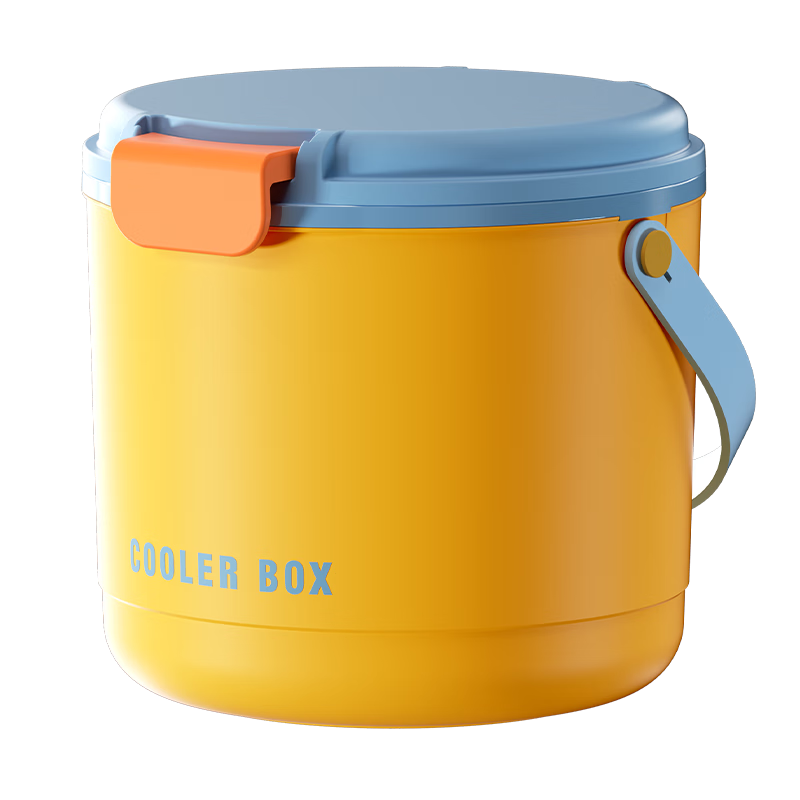 Kawashimaya Ice Bucket Ice Cube Champagne Beer Ice Wine Bucket Premium Mini Ice Bucket Household Ice Cube Storage Bucket Long-lasting Cold Insulation Ice Bucket Green + Ice Tray*2