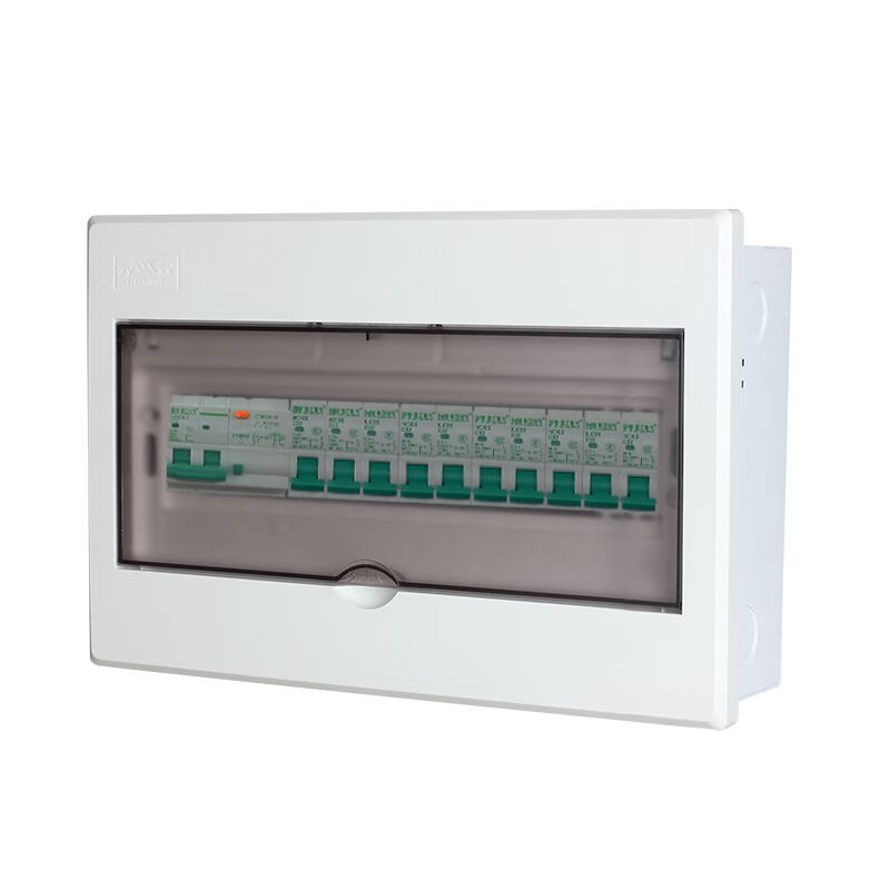 Air switch with leakage protection household main switch set Zhujiang Electrical air switch complete set indoor 14-bit circuit exhibition industry distribution box light and concealed installation lightning protection leakage concealed installation 63A leakage + 2P32A5