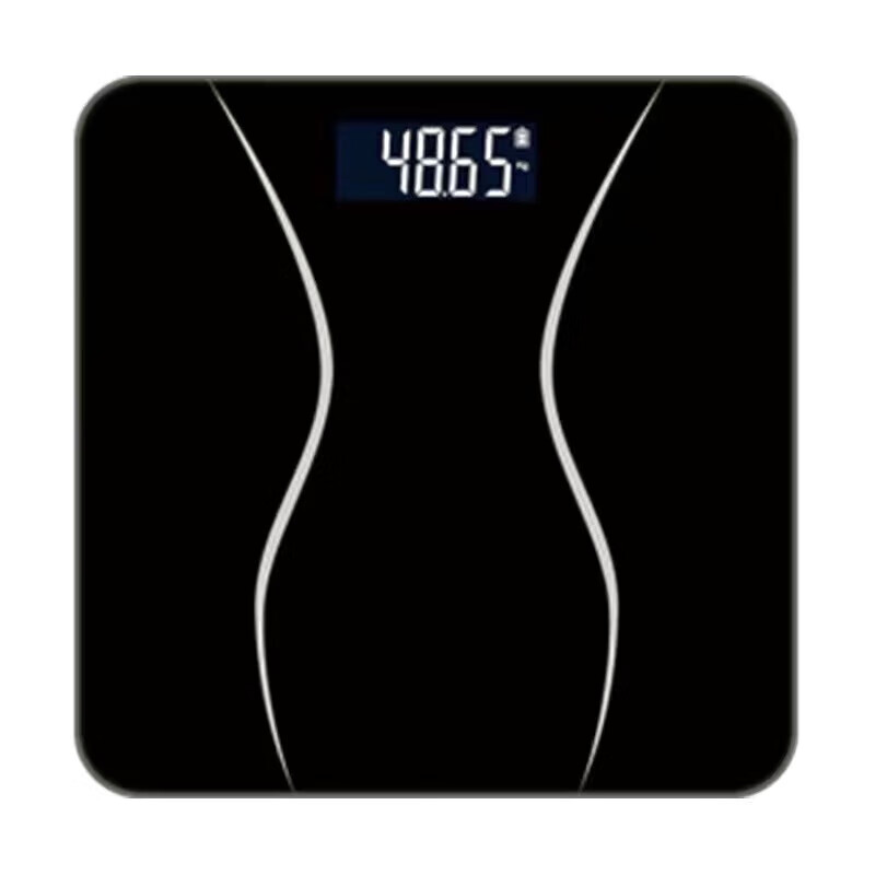 Body weight scale smart body fat scale electronic scale human body small human body home precision charging weight loss special body scale precision weight scale battery model pearl white