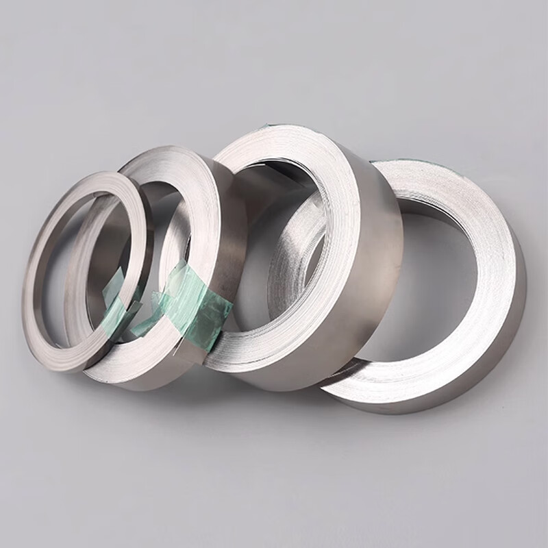 Zejie 10 meters nickel-plated steel strip 18650 lithium battery welding connection piece refined 21700 spot welding nickel strip 0.1mm thick 0.1x10-10 meters