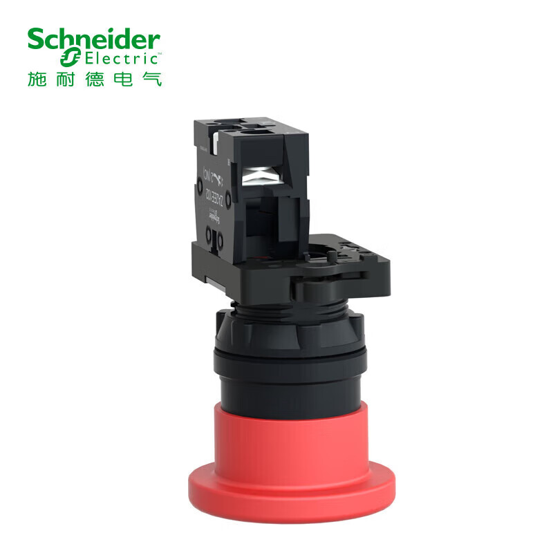 Schneider Electric button indicator light XA2 series mushroom head red 1NC reset XA2AT42