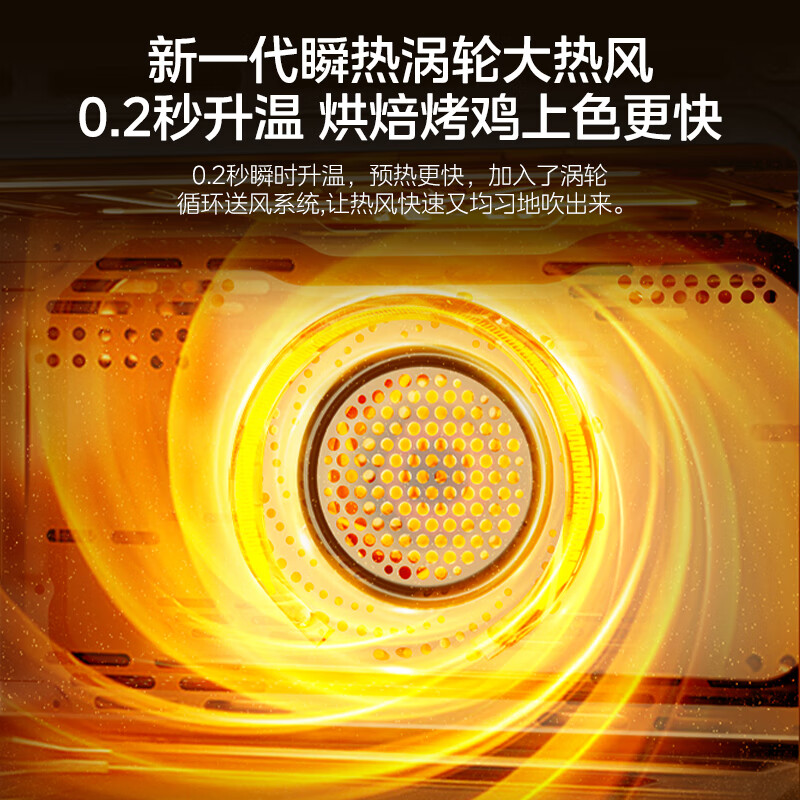 Midea SX5pro steam oven all-in-one machine embedded steaming, baking, frying and stewing 4-in-1 55L large capacity white fully embedded household steam oven oven graphene turbine hot air temperature and humidity Midea SX5Pro white moonlight embedded steaming oven