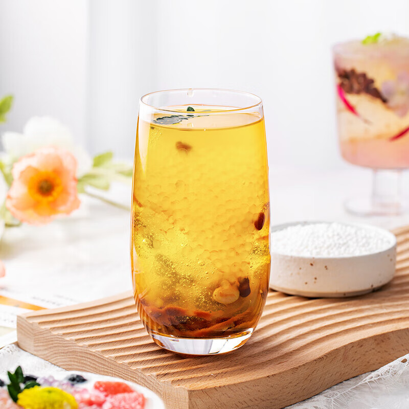 Shui Mama Thailand imported white sago 500g poplar nectar milk tea dessert ingredients coconut milk sago fruit scoop