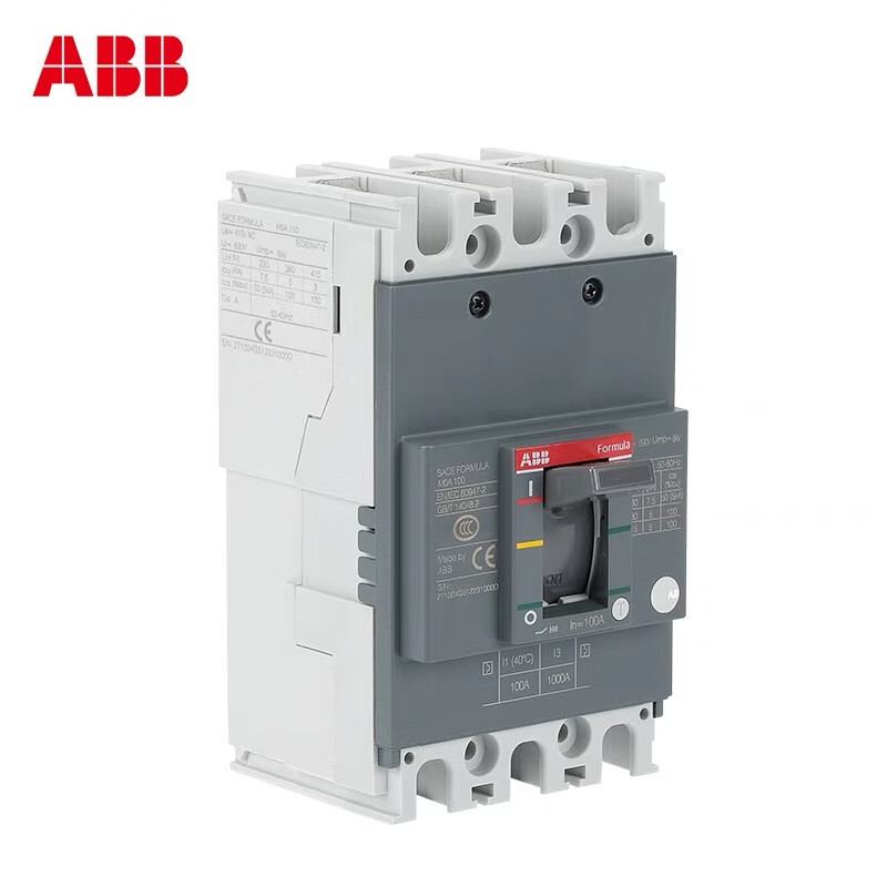 ABB plastic case circuit breaker air switch Formula ATM series plastic case circuit breaker for power distribution 40A 3P