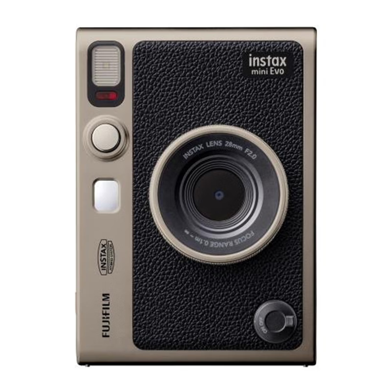 Fuji (FUJIFILM) instant mini12 mini90 camera, one-shot image, one-shot portable trial shooting camera EVO 90th anniversary limited titanium gold (in stock) official standard + 20 pieces of photo paper