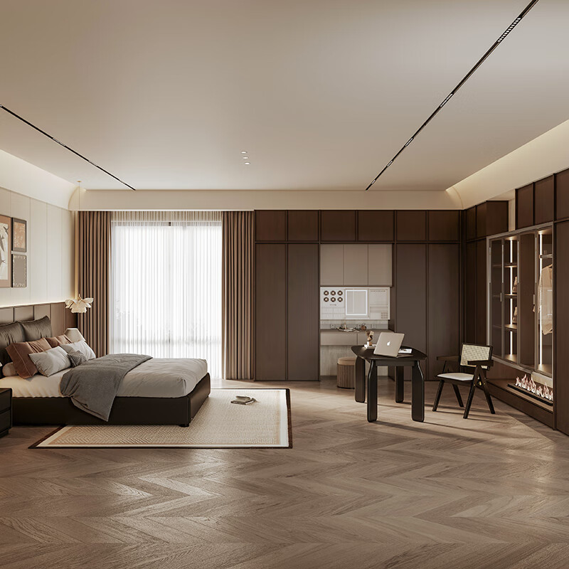 Lin's Home Furnishing National Subsidy Package Whole House Customized Wardrobe TV Cabinet Overall Furniture 129800 Package Package Price