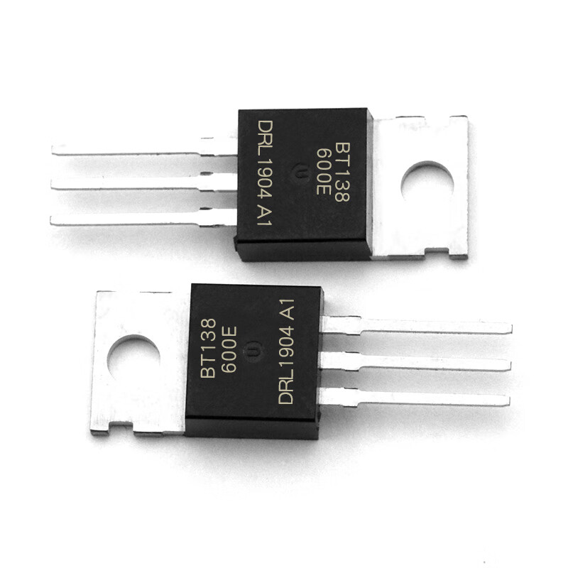 Dafuri chip bidirectional thyristor BT138-600E BT138 12A/600V thyristor TO-220 (2 pieces default
