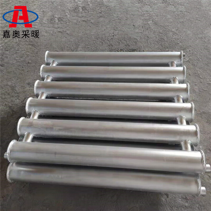Wen Yijia customized farm radiator industrial steel smooth exhaust pipe radiator hot water type smooth exhaust pipe radiator concentrated silver powder custom size 1