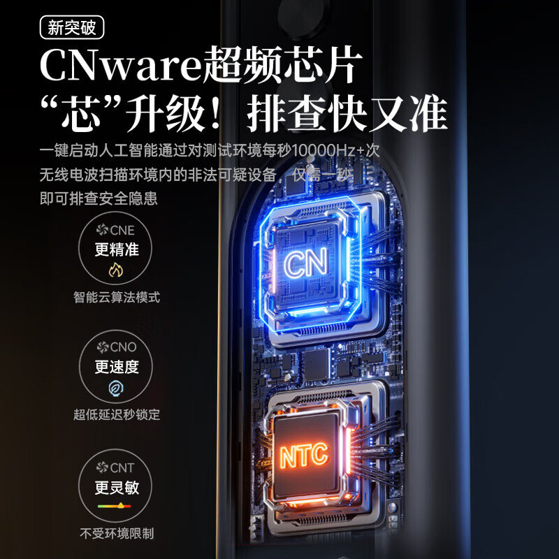 Sawang German Hotel Camera Detector GPS Positioning Tracking Infrared Detector Anti-Sneak Photography Anti-Peeping Anti-Monitoring Top Version Sleeping Device Detection