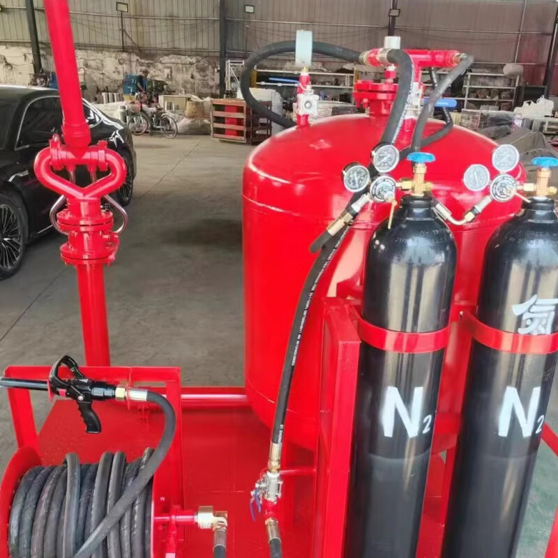 ZFP series fixed dry powder fire extinguishing device Mobile dry powder fire extinguishing device Fixed dry powder cannon ZFP300