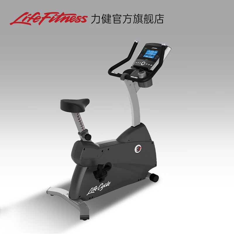 LIFEFITNESS Home Exercise Bike C3 Upright Indoor Cycling Fitness Equipment Home Spinning Bike Exercise Equipment C3-GC