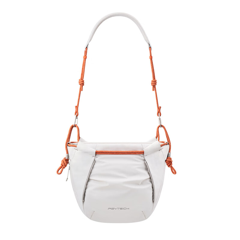 PGYTECH Drawstring Camera Bag Dandelion OneGo Drawstring Bag Mirrorless Crossbody Bag Shoulder Photography Bag Fuji Camera Bag Liner Bag Suitable for Sony Canon Camera Bag Morning Mist Gray