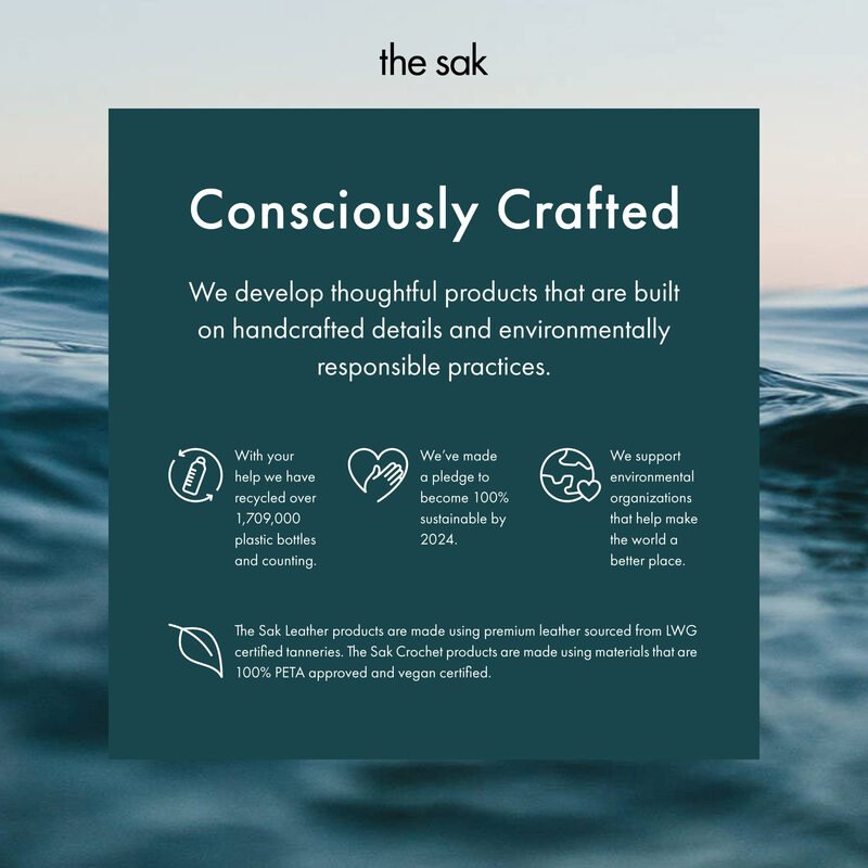 THE SAKthe sak Women's Neva Large Leather Card Wallet, Indigo Block Indigo Block One Size