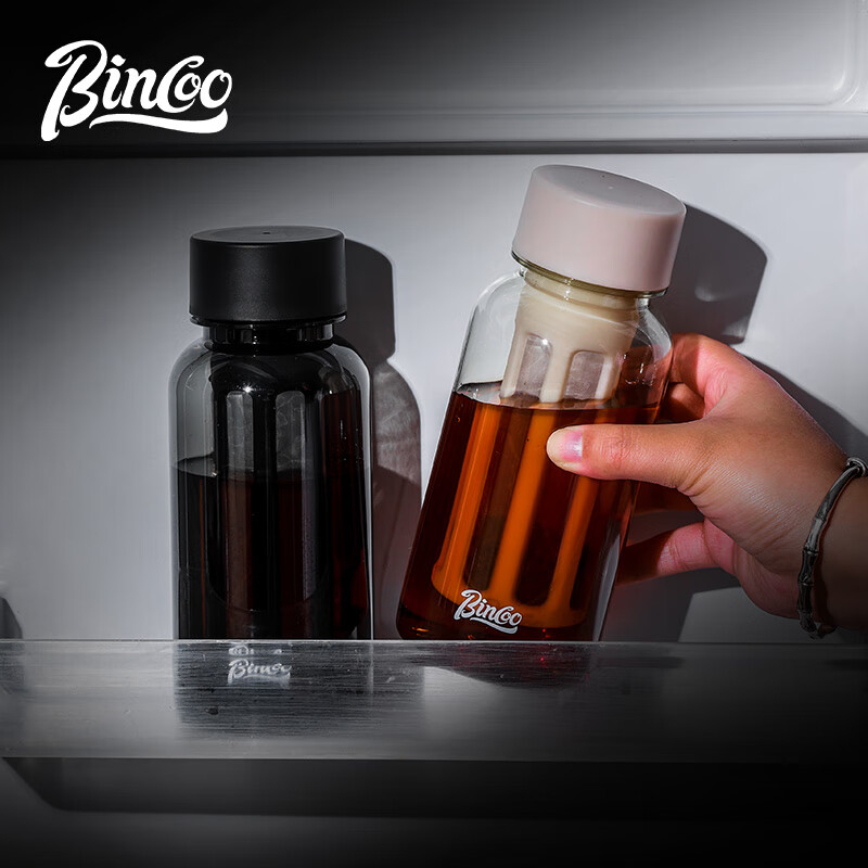 Bincoo coffee cold brew pot household cold brew bottle cold brew fruit teapot handy coffee cup high temperature resistant portable