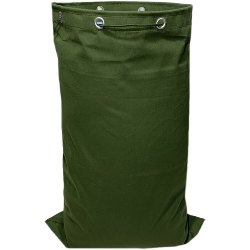 Thick canvas large size express sorting transfer moving quilt environmental protection bag drawstring storage bag document destruction bag 50 wide 70 high smash deduction others