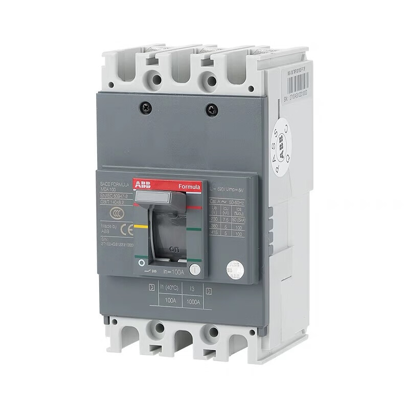 ABB plastic case circuit breaker air switch Formula ATM series plastic case circuit breaker for power distribution 40A 3P
