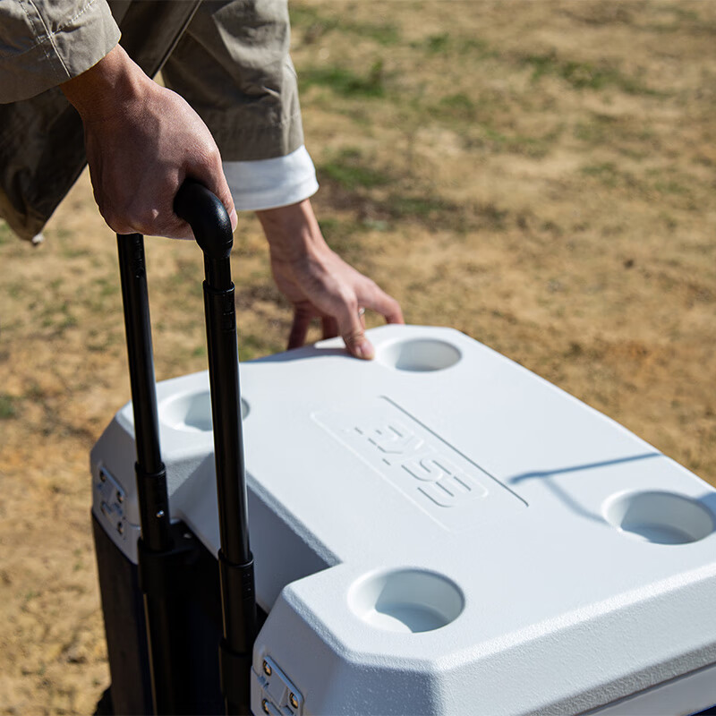 ESKY vehicle-mounted insulated box, outdoor refrigerated box, large-capacity commercial stall food thermal box, camping picnic freezer 52L