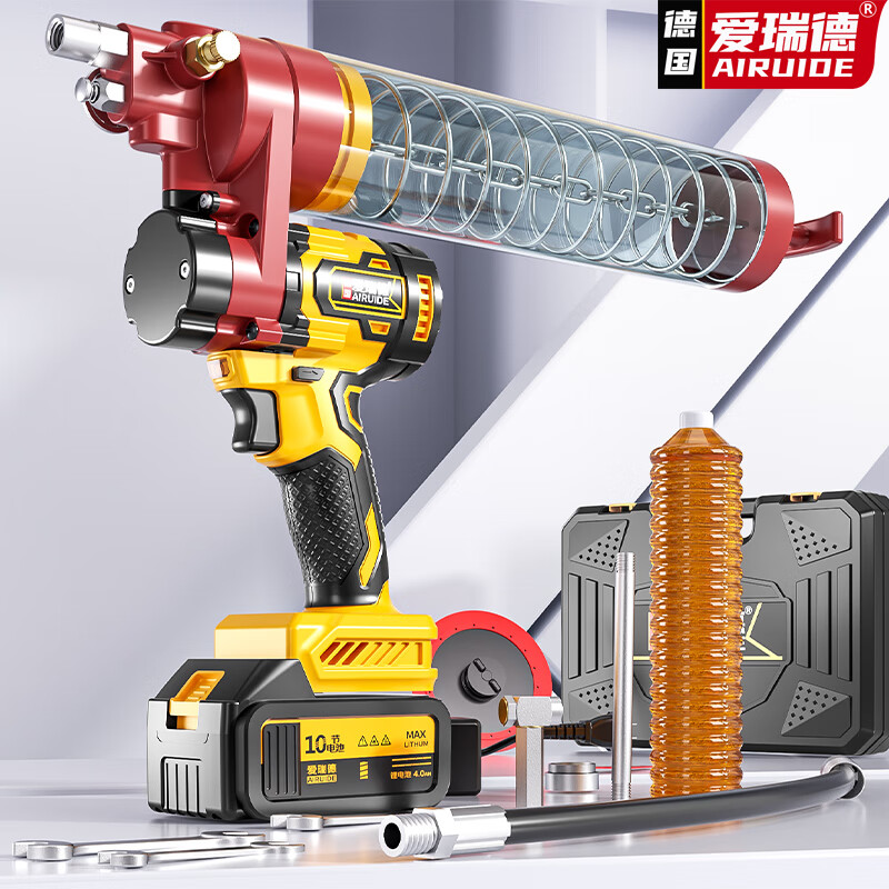 Aided lithium electric grease gun high-voltage rechargeable fully automatic butter machine digging machine buttering electric tool