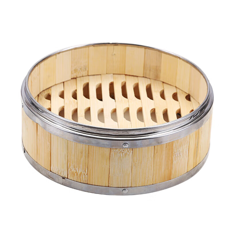 Tian Yajing household commercial steamer small steamer deep bamboo basket steamer steamer commercial dim sum steaming grid / rack / cage / drawer cage body (without things) 13cm