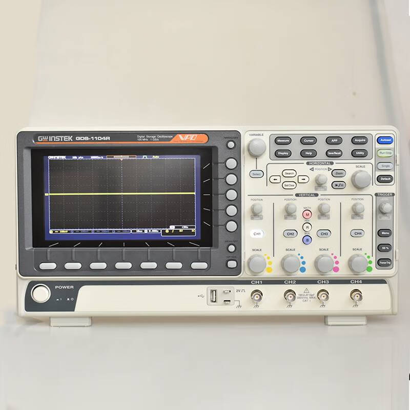 Ni Zhier customized oscilloscope GDS-1104R digital four-channel 100M GDS-1102B GDS1104B GDS-1102R (dual channel 100MHz)