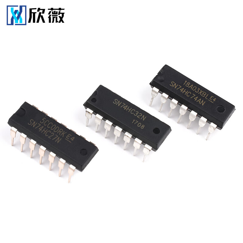 SN74LS20 27 28 30 32 33 51 54 55 73 74N chip MC74HC30 straight SN74LS20DIP-14