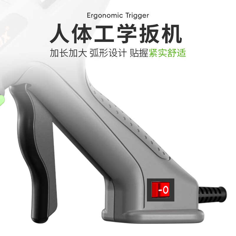 Wankebao (WORKPRO) hot melt glue gun 300W glass wood plastic ceramic industrial grade hot glue gun household electric glue gun + 20 glue sticks