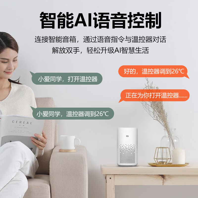 Wei Neng Thermostat Wall-hung Boiler Wireless Floor Heating WIFI Gas Wired Bosch Dr. Little Squirrel Forest Wall-hung Boiler - Wiring Type - Ordinary Type - Stand-alone Version - Weekly Timing