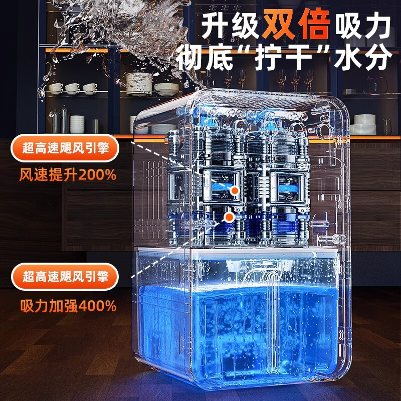 VCJ 200-square-meter whole house dehumidification丨40L water returns to Nantian Dehumidifier Household dehumidifier energy saving subsidy 15% Dehumidifier Guangdong industrial drying dryer small moisture absorption 5L/day Large house dehumidification丨Dual-core condensation 10 times丨AI intelligent constant humidity